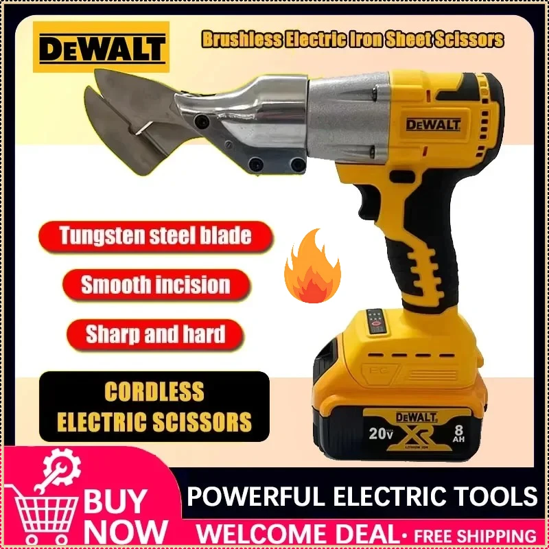 

Аккумуляторные ножницы для резки металла Dewalt 500 Вт, бесщеточные электрические ножницы для листового металла, инструмент для аккумуляторов Dewalt