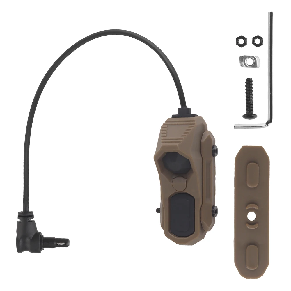 التكتيكية AXON سلك التبديل SF كرين الليزر عن بعد في خط وظيفة مزدوجة مفتاح الضغط PEQ NG مصباح يدوي Picatinny السكك الحديدية