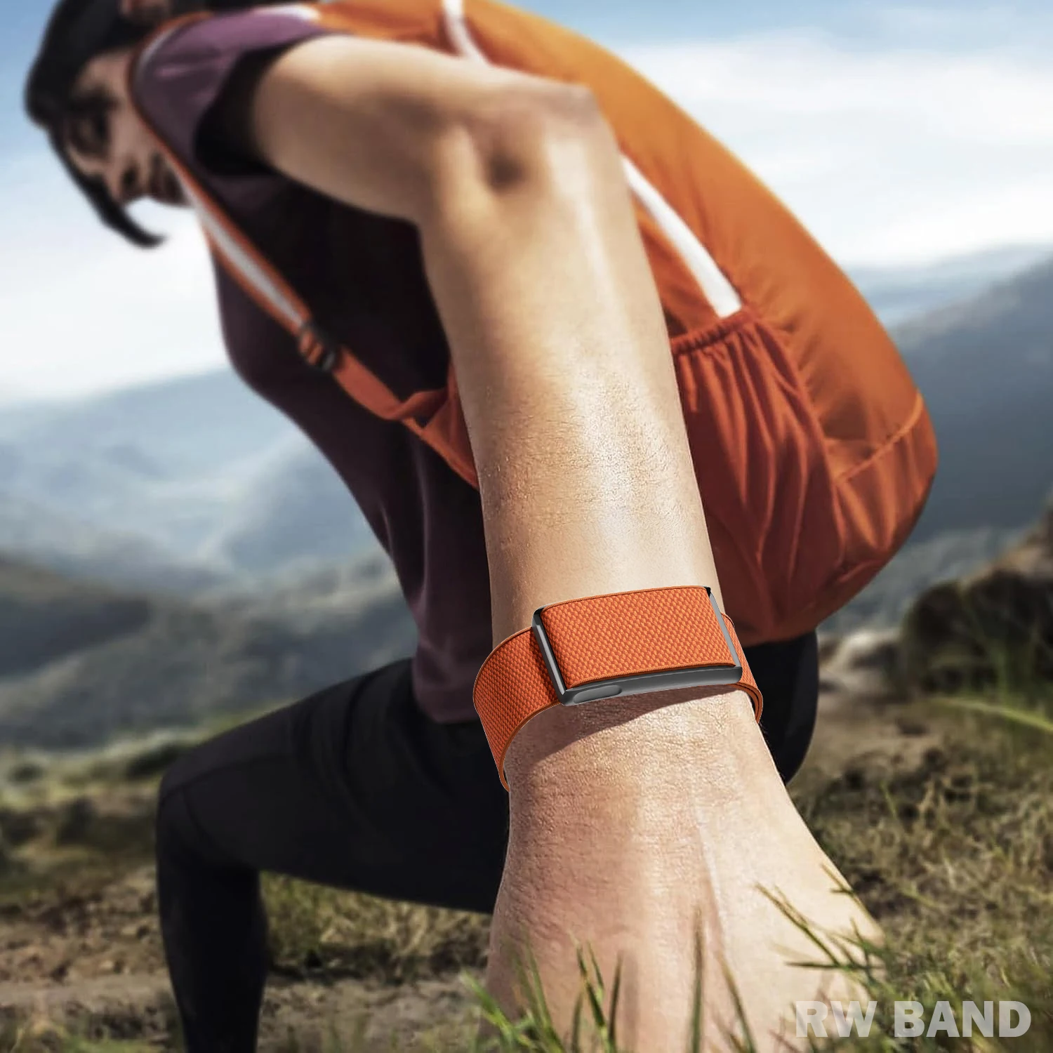 Magnetic Band For Amazfit Helio Strap Nylon Elastic Adjustable Sports Correa Replacement for Amazfit Helio Band Accessories