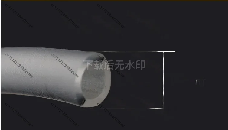 12x18mm Anti-Static Powder Hose, Wear Resistant Conduit, Spray Gun Accessory, Industrial Coating Equipment Replacement Part