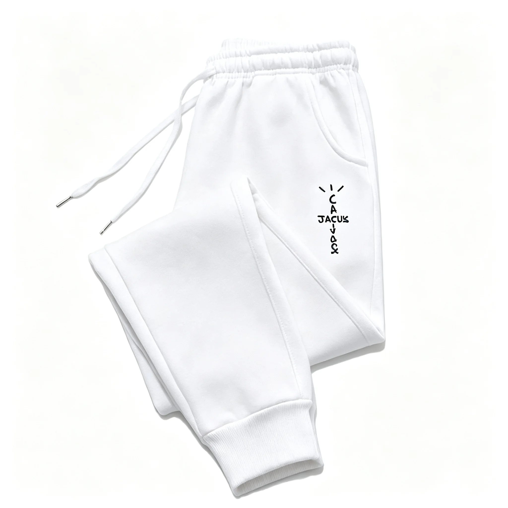 Modische, lässige Jogginghose mit Digitaldruck für Herren, Fitness- und Sporthose, enge Outdoor-Sweatpants, Laufhose, Herrenhose, S-3XL – Detail 9