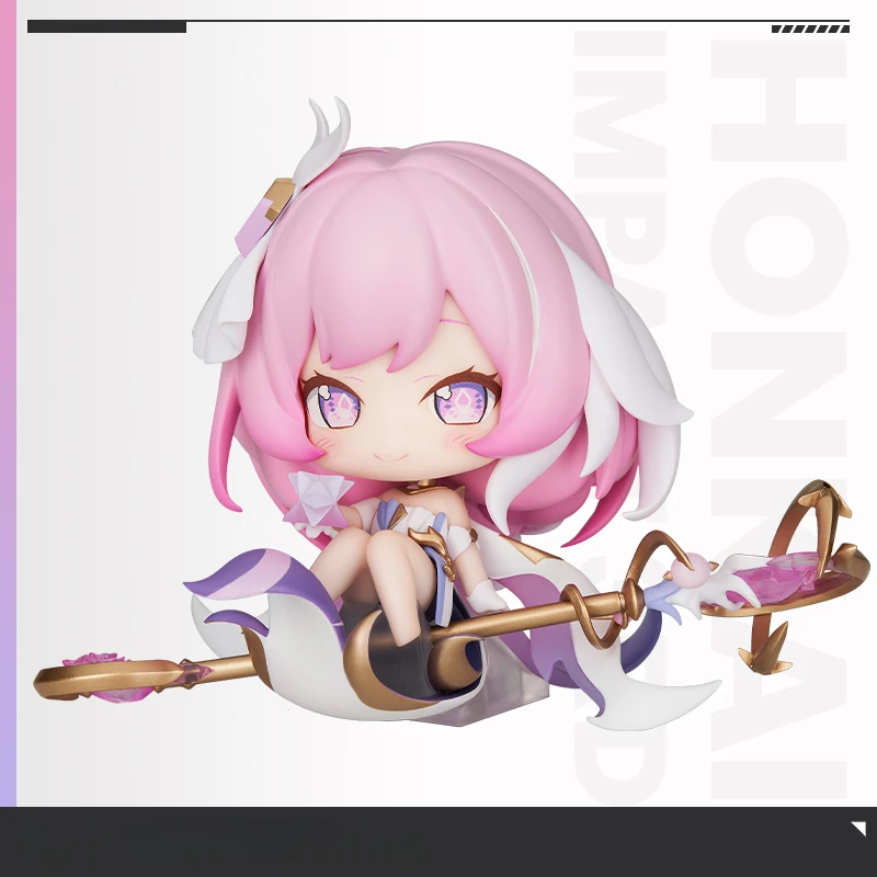 Presale Original Honkai Impact3 Anime Figurine Elysia Cute Game Character Sculpture Collectible Model Statue Figures Cartoon Toy