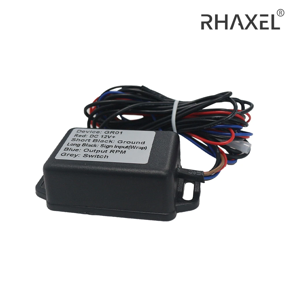 RHAXEL Diesel Engine TACH RPM Signal Adapter with Pulse Output for All Types of Tachometer and RPM Gauge for Car Truck