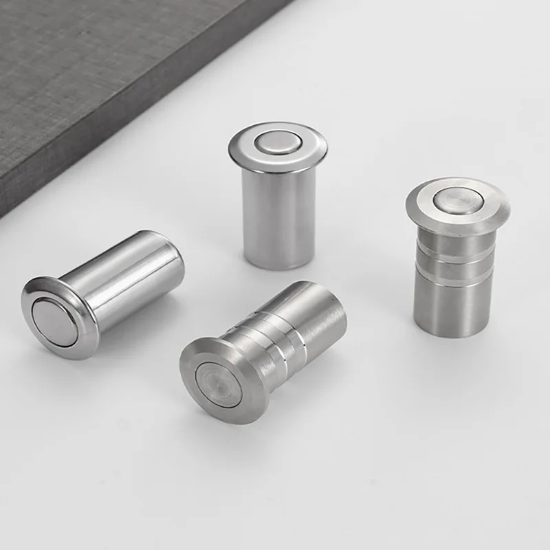 

2PCS Stainless Dust Collector Cover Cylinder Concealed Plug Sleeve Ground Hidden Sand Dust Proof Cover Dust Collector Cylinder