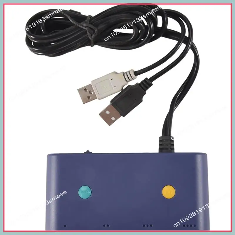 N94R For Gamecube Controller Adapter For Nintendo Switch Wii U Pc 4 Ports With Turbo And Home Button Mode No Driver