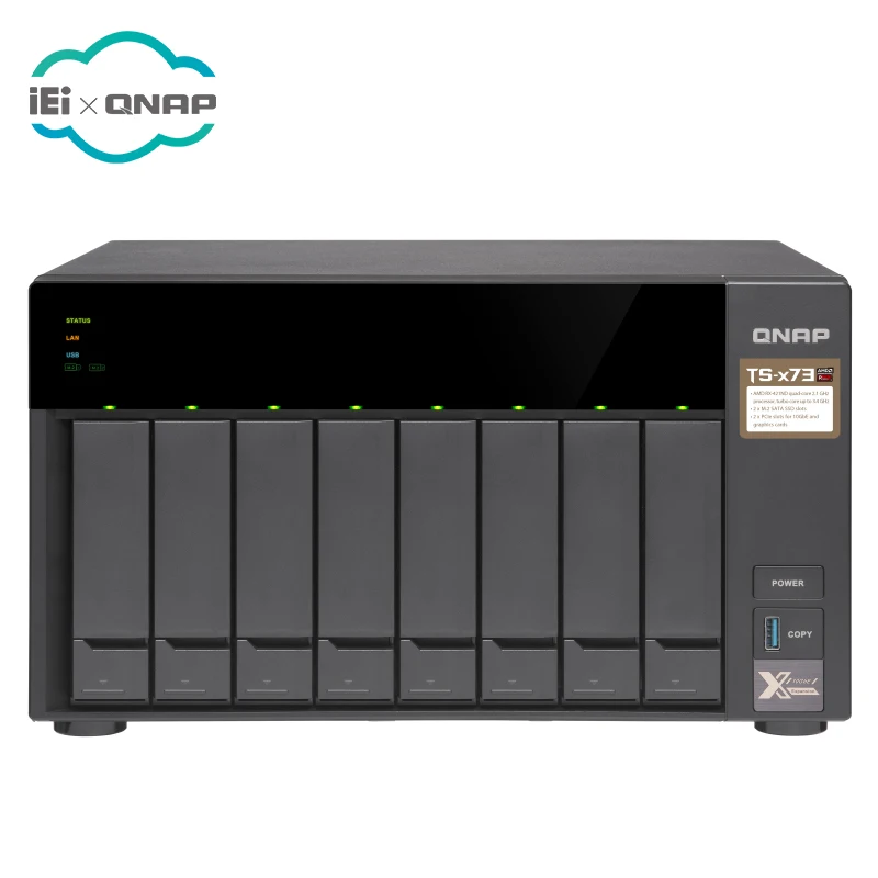 QNAP TS-873-4G 8 Bay Nas Network Storage Server