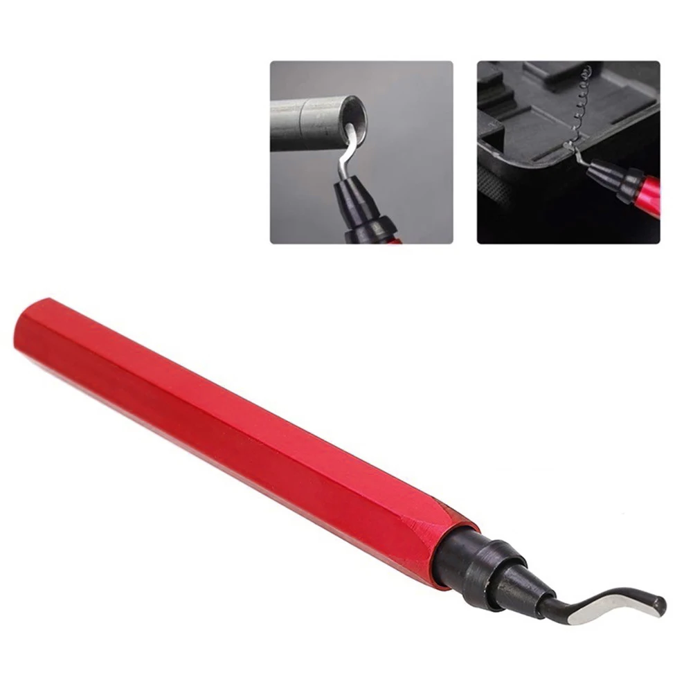 Deburring Tool Repair Deburring Tool Hand Tools Rotary Waterproof With Blade Remover 5.55inx0.49in Metal Blade