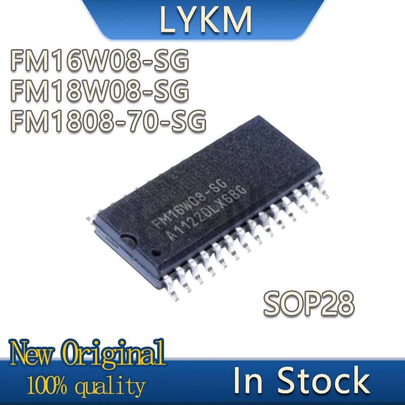 1/PCS New Original FM16W08-SG FM18W08-SG FM1808-70-SG FM18L08-70-SG FM1808B-SG SOP28 memorizer chip In Stock