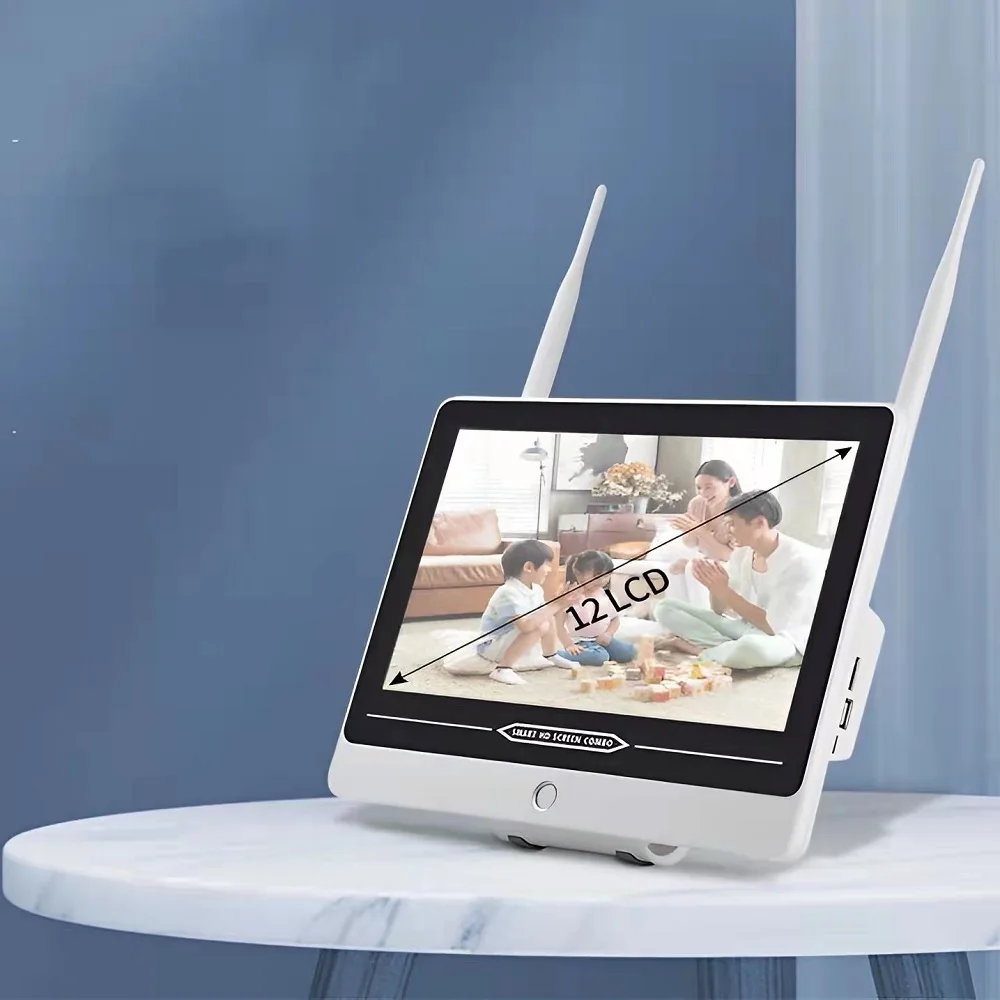 4CH Smart Tuya كامل اللون Hd 12 فولت H.265 لينكس لاسلكي واي فاي Ip PTZ كاميرات الدوائر التلفزيونية المغلقة نظام المراقبة الأمنية Nvr أطقم #3