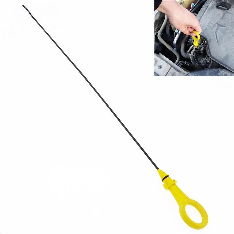 

1 Pcs for Audi A4 A5 Q3 Q5 VW 2.0T B8 B9 2009-2017 Car Yellow Engine Oil Dipstick Car Engine Auxiliary Accessories 06H115611E