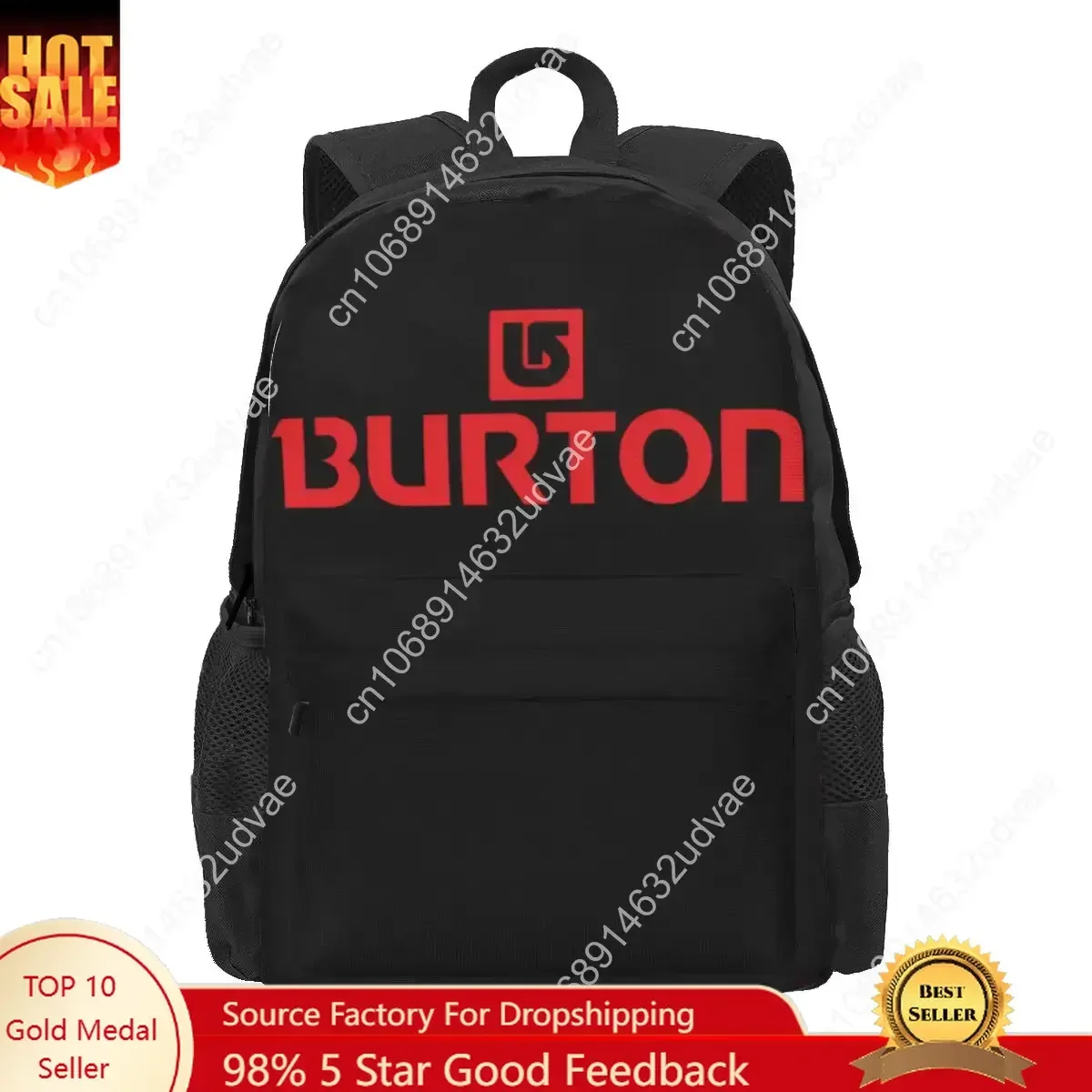 Burton Snowboard Sportive Backpacks Bookbag School Bags Rucksack Laptop Rucksack Shoulder Bag Large Capacity