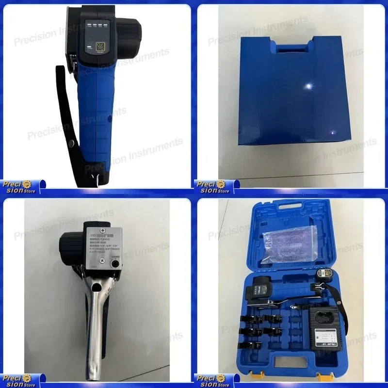 For Copper Pipe Expander Lithium Battery Flaring Tool Tube Bender HVAC Plumbing Auto Repair Kit Accurate DC VEF-1