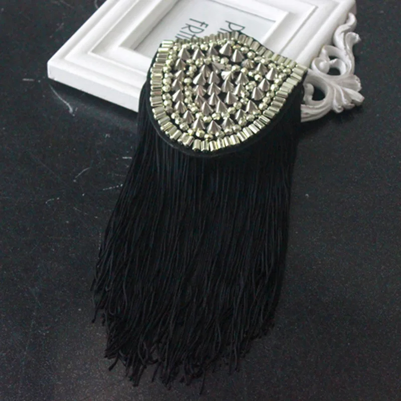 Epaulette/epaulet shoulder/charreteras/New arrival handmade kpop clothing accessories suit decoration brooches/broches/brosche