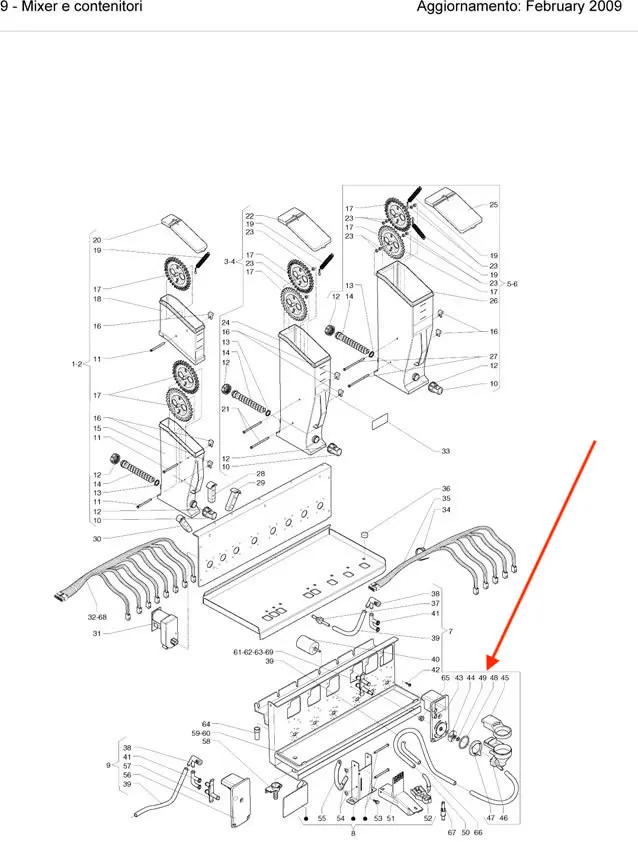لا سيمبالي- أستوريا فايما ويجا ماكينة اسبريسو 51.5 ملم شاشة دش رأس المجموعة