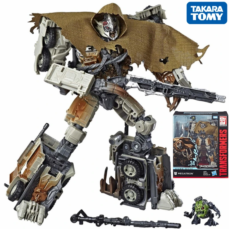 In stock original Transformers US version SS-34 L level Megatron & Igor animation character action figure model toy collection