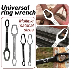 Universal Torx Wrench Board Self Tightening 3-17mm Adjustable Wrench Double Head Torx Spanner Wrencner Wrench Multi-purpose Tool