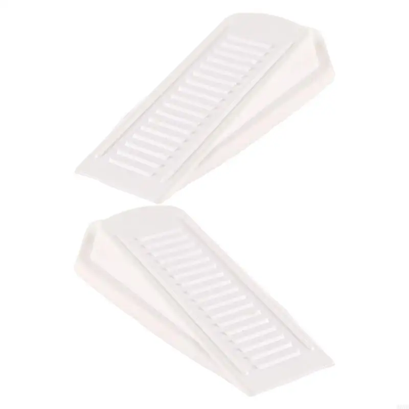 2pcs PVC -Türstopper Sicherheitstür Block Keil Türstopp