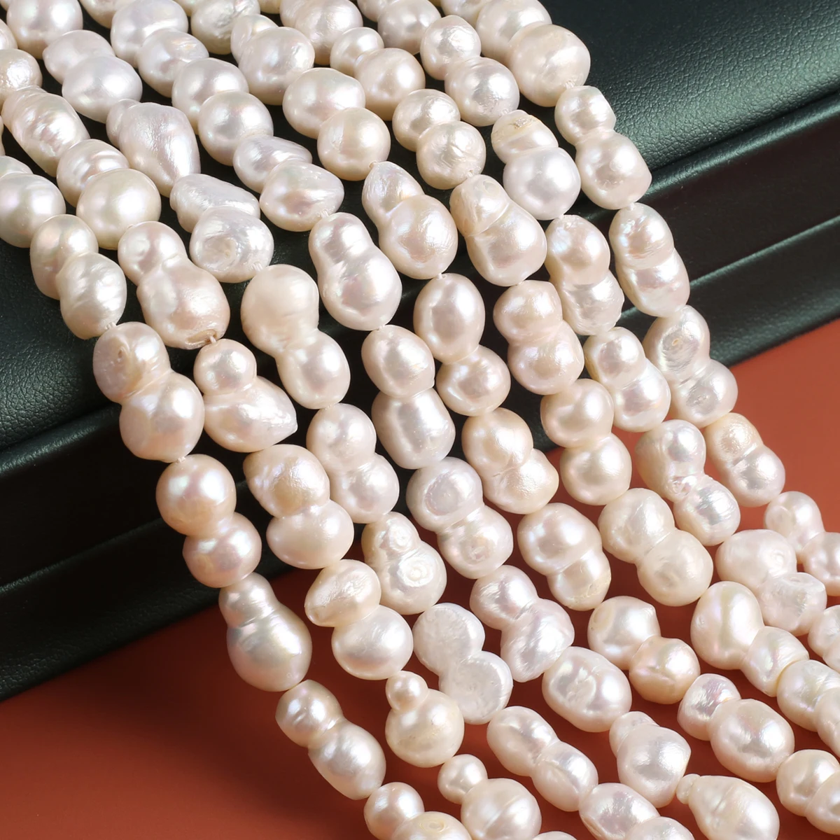 

Natural Pearl Peanut Shape Exquisite Shape Elegant Appearance for DIY Jewelry Making Handmade Bracelet Necklace Length 36cm