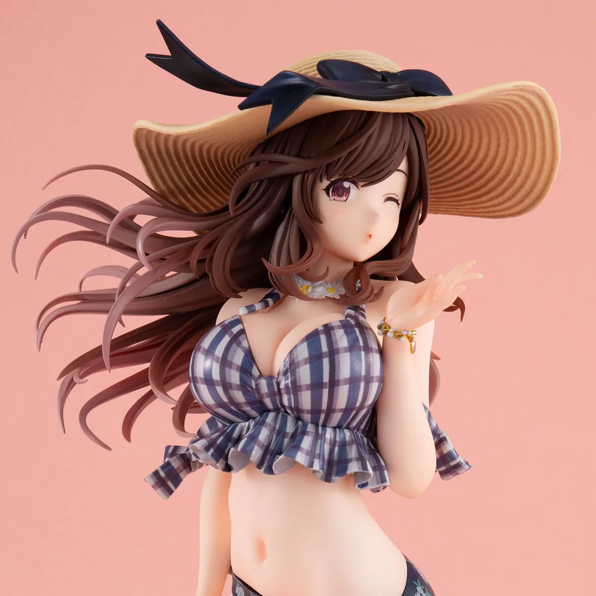 Original MegaHouse Lucrea - Be~Bop Kaigan Ver.  THE IDOLM@STER: Shiny Colors - Tsukioka Kogane Anime Figure Action Figure