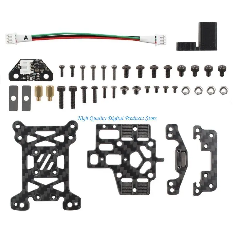 U2JE 탄소 섬유 탭 레벨링 센서 인쇄 액세서리 VORON 2.4 프린터