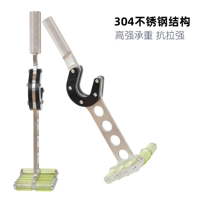 Портативный подъемный стержень из нержавеющей стали 304, с устройством для установки гантелей