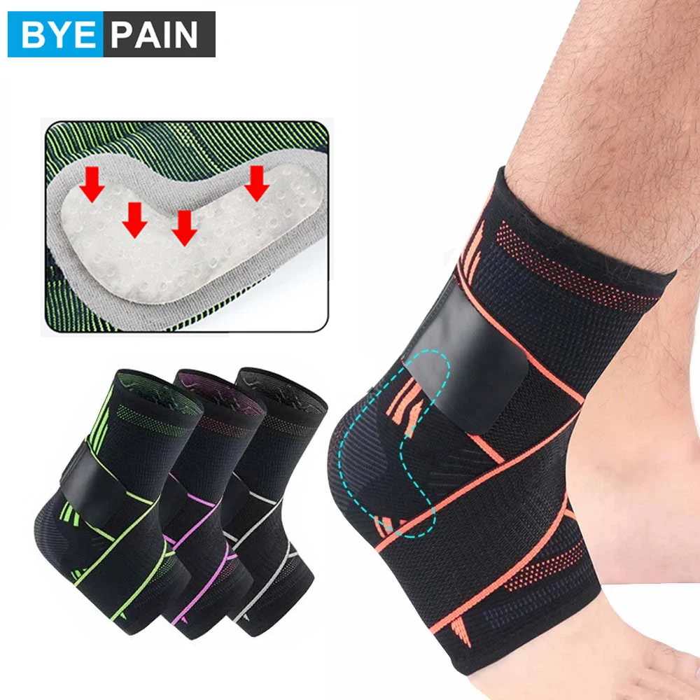 1Pcs Sport Ankle Support Breathable Elastic High Protect Sports Ankle Equipment Safety Running Basketball Ankle Brace Ankle Wrap