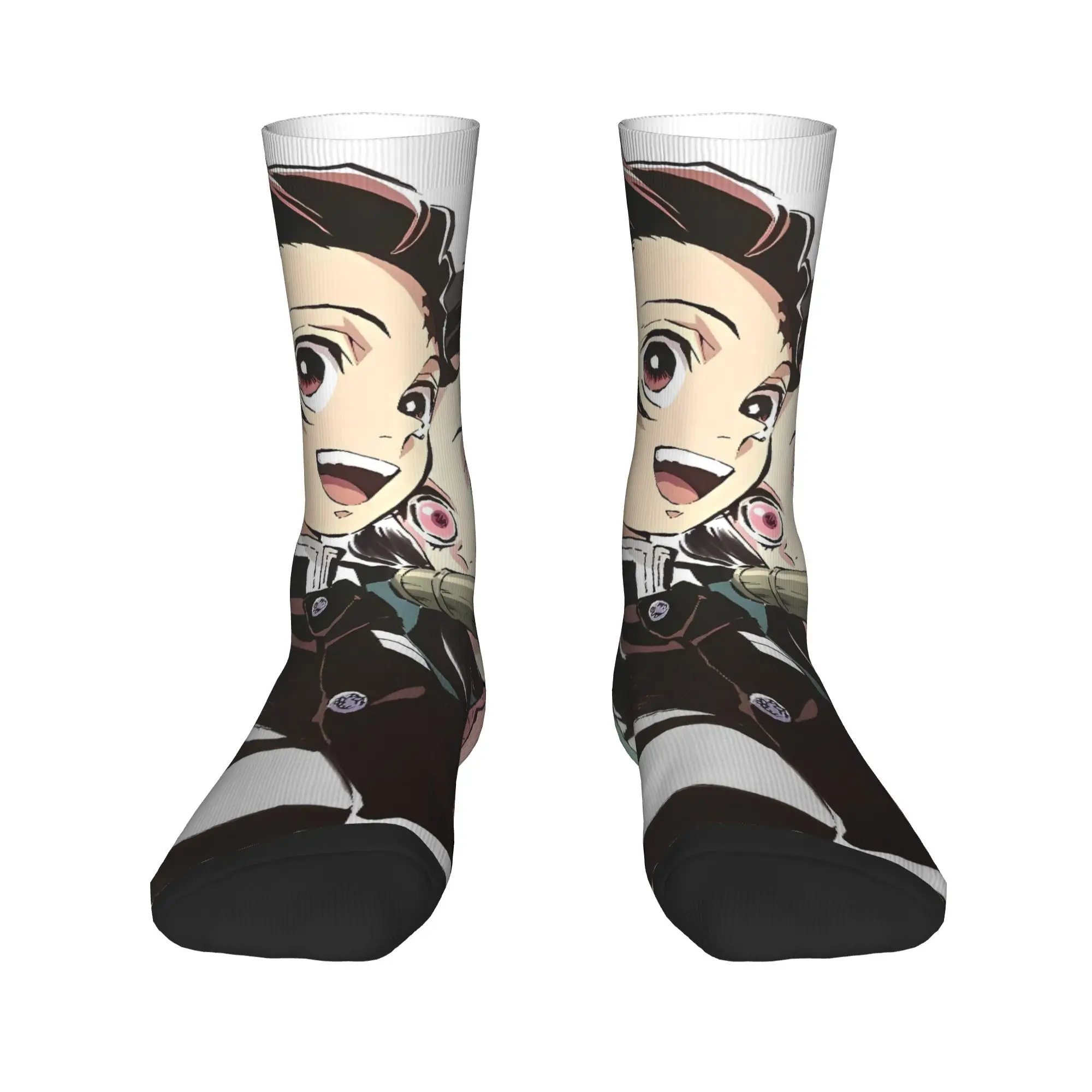 Muichiro Tokito Socks Winter  Stockings Funny Women Men High Quality Socks Pattern Running Sports Non Slip Socks