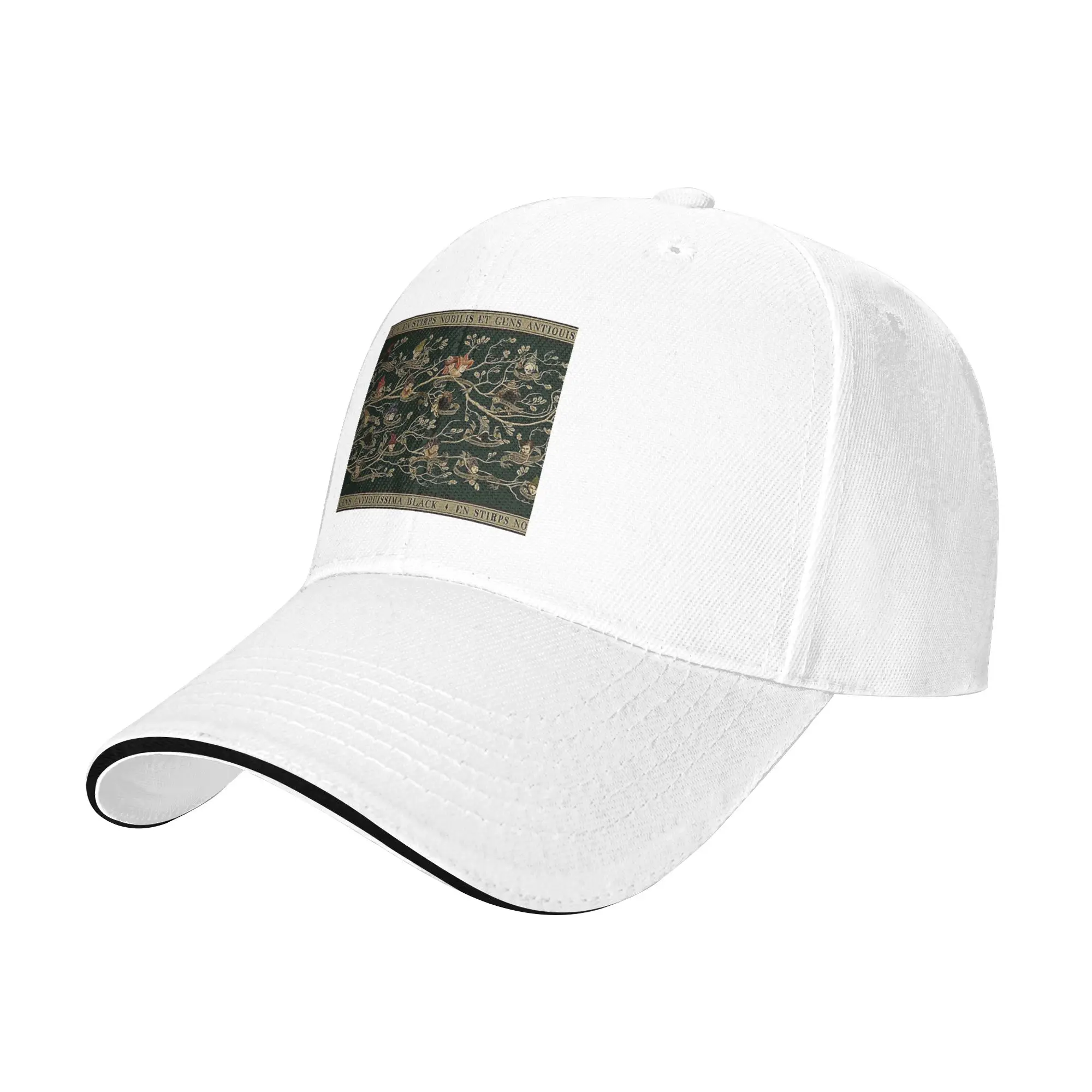 Noble House of Black Family Cap Fashion Casual Baseball Caps Adjustable Hat Hip Hop Summer Unisex Baseball Hats Customizable