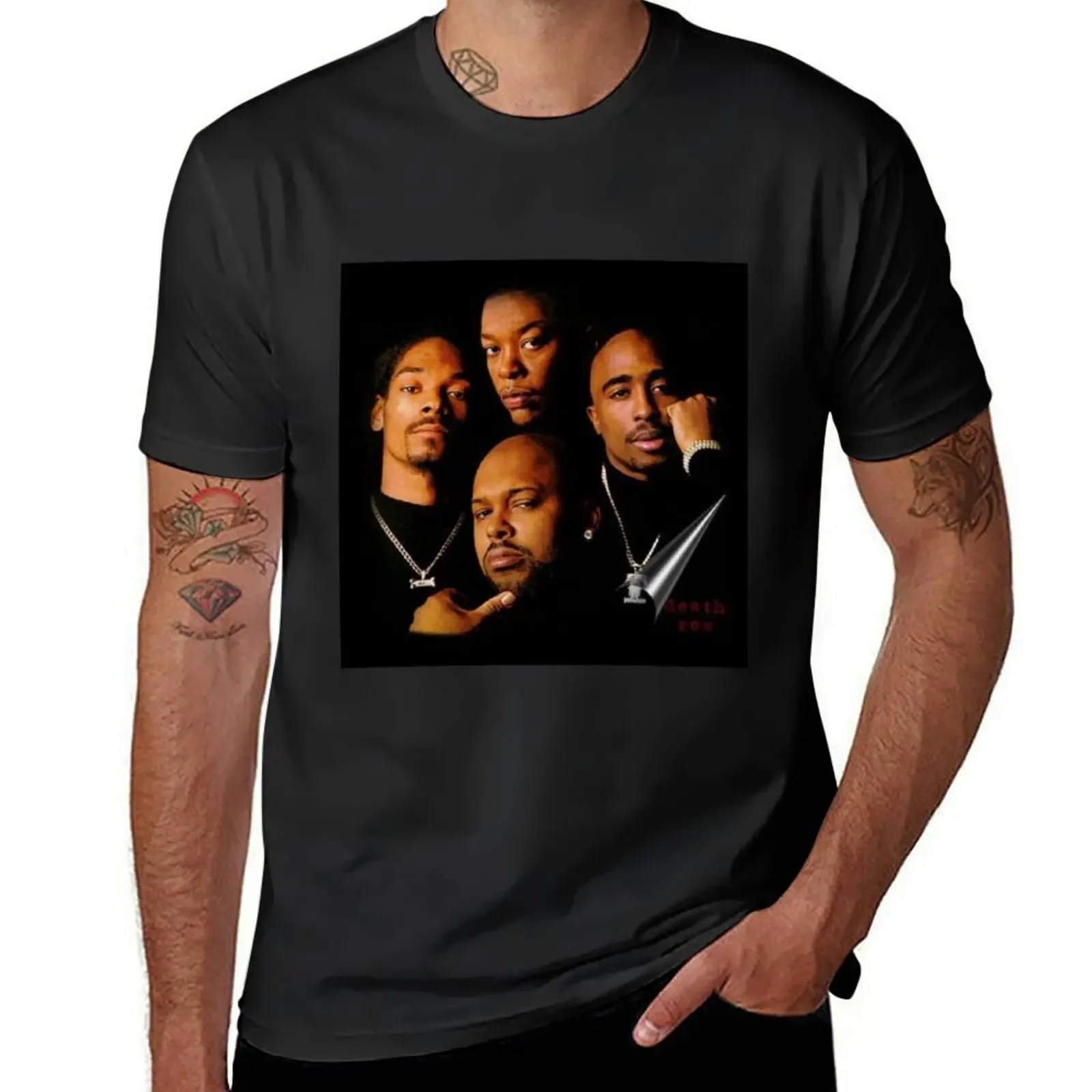 

death row record T-Shirt shirts graphic tees cute tops sports fans funny shirt cotton luxury clothes men