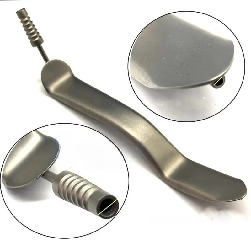 Lab Minnesota Retractor Lip Tongue Depressor with Suction Tube Intraoral Retractors Lip and Cheek Mouth Opener Tool