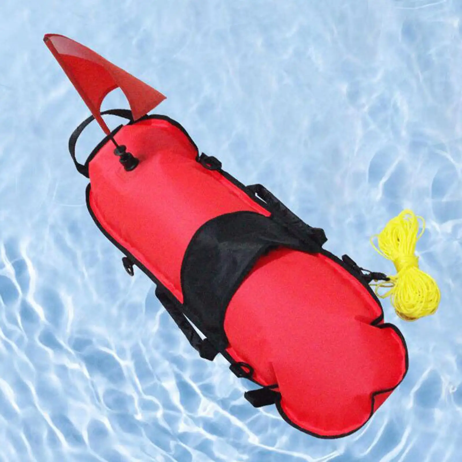 

Diving Float Buoy with Flag Diver Down Buoy for Swim Freediving Scuba Diving