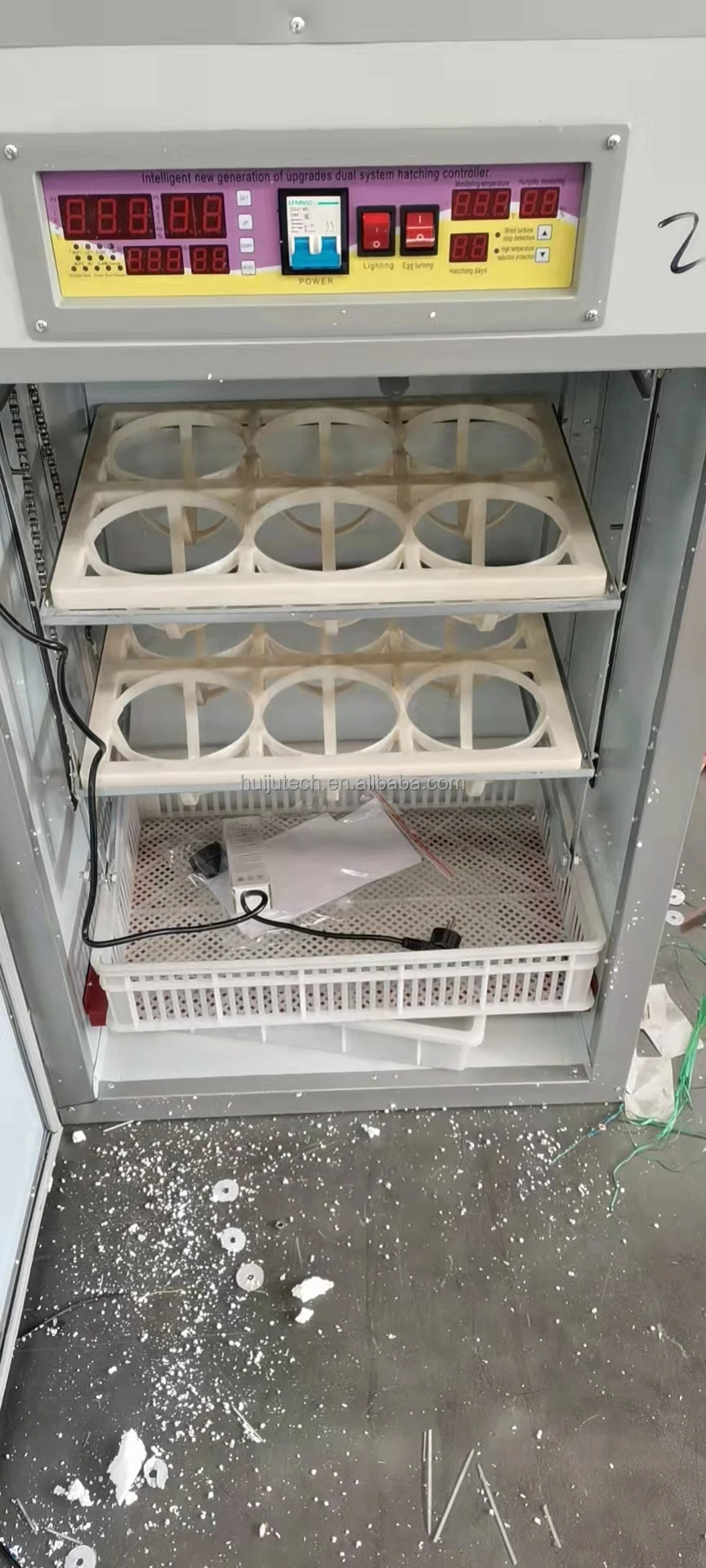Ostrich Egg Incubator For Hatching 12/24/36/54/72/96/120 Eggs Fully Automatic Intelligent Constant-Temperature Emu Incubator
