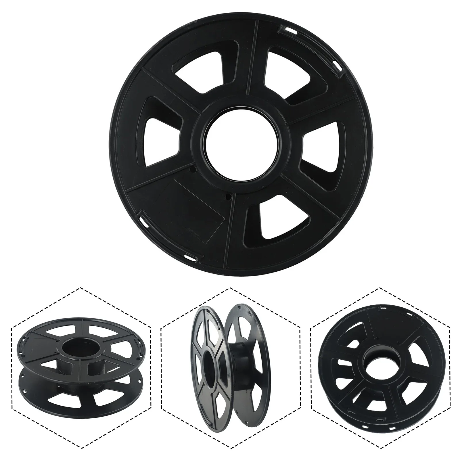 Empty Cable Wire Cable Reel 0.3/0.5/1/1.5/2/3/5/8/10m 3-Pin XLR Male For Christmas Lights For Rope Plastics 195g For Filament