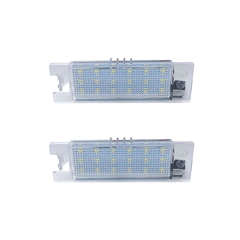 2Pcs Canbus Error Free LED Number Plate Lamp For Jeep Renegade 2015 2016 2017 2018 2019 2020 2021 License Plate Light Assembly - view 6
