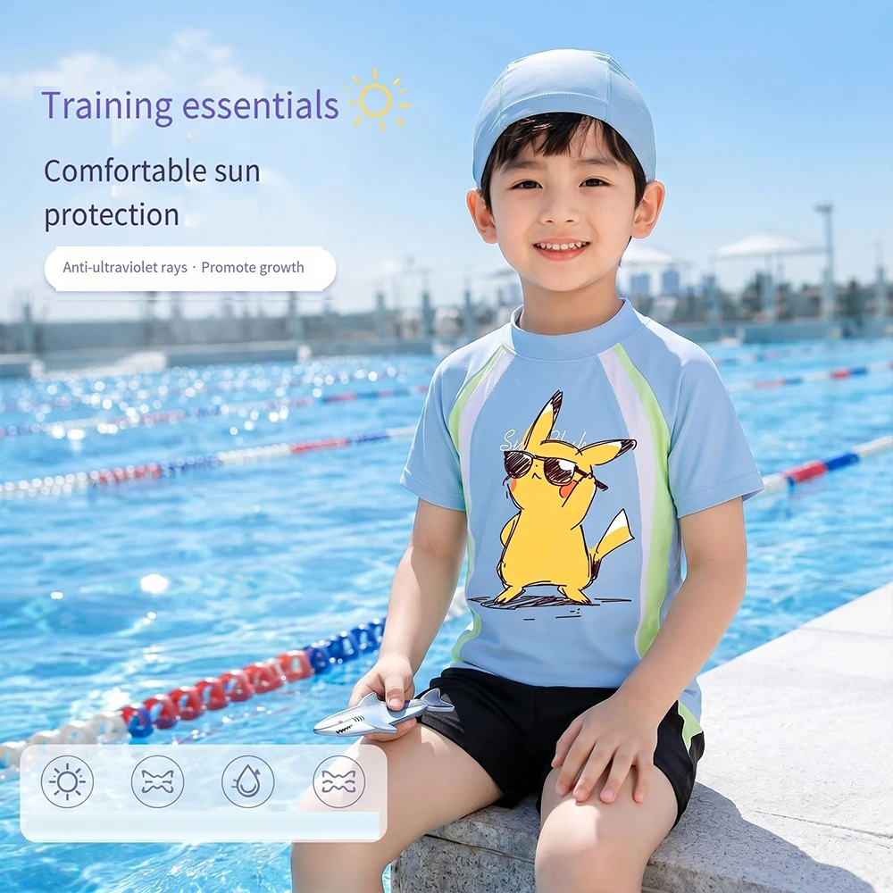 Traje de baño para niños Pokem - Home Bathroom Model reseña y precio