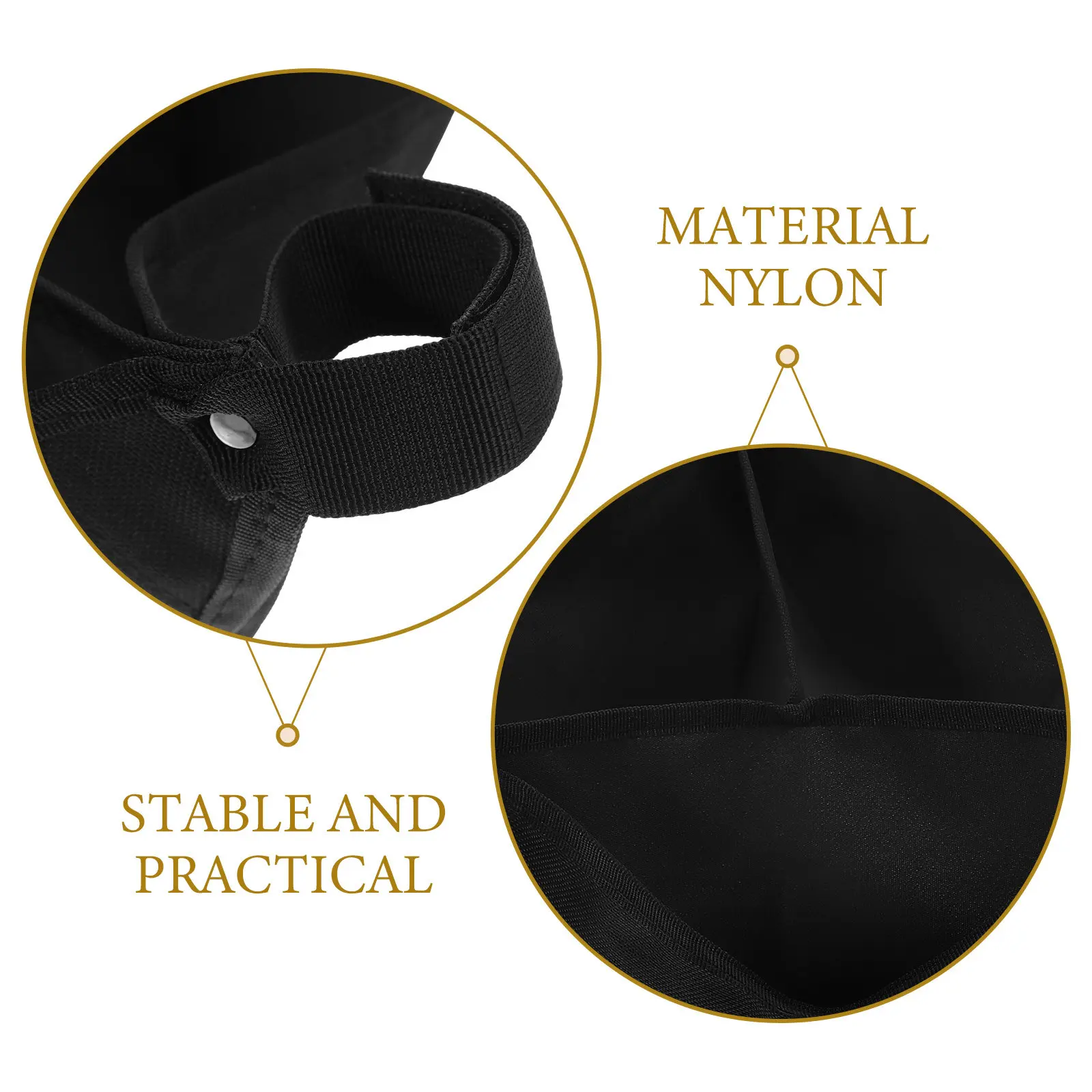 Tripod Legs Weight Bag Heavy Duty Nylon Stone Sandbag for Camera Stabilization Windproof Outdoor Photography Video Light Stand