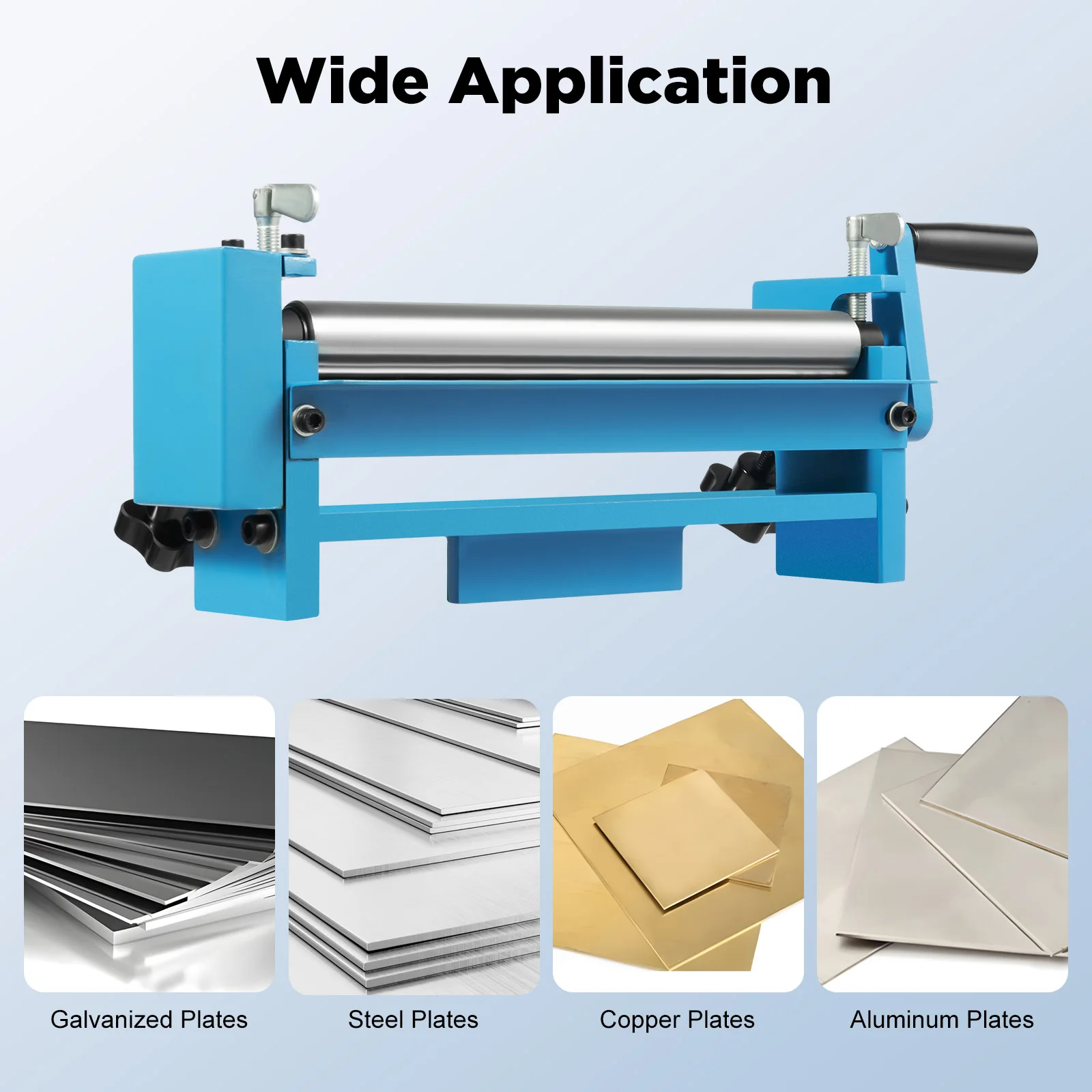 آلة ثني دوارة مع غطاء حماية للعتاد، تعديل مرن فعال للانحناء للوحة الألومنيوم النحاسية الفولاذية