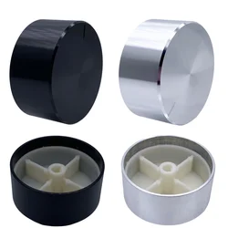 1pcs 48*22 6mm Shaft Hole Aluminum Alloy Encoder Volume Control Audio Potentiometer Knob ( D-axis )