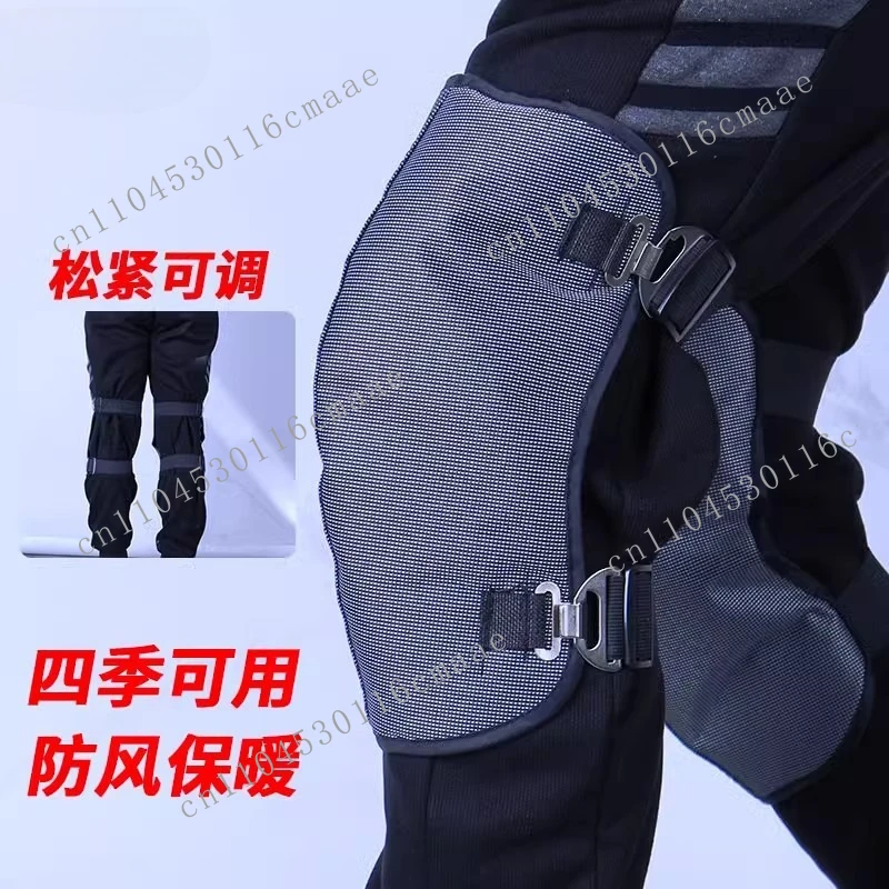Winter electric vehicle knee pads motorcycle battery car warm windshield cycling special outer wear leg guards