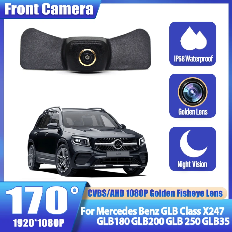 Caméra de recul avant pour voiture avec vision nocturne, étanche, pour Mercedes Benz GLB Classe X247 GLB180 GLB200 GLB 250 GLB35