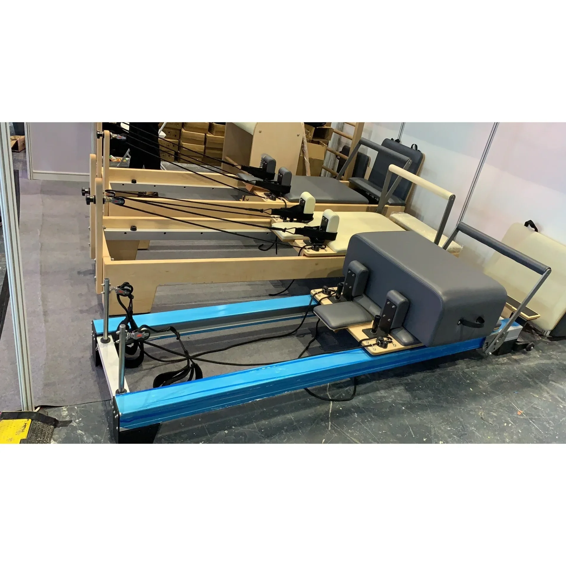 

for Low price Bodybuilding With Various Color Wood Customized Pilates Bed Equipment Basic aluminium reformer SRP02-2