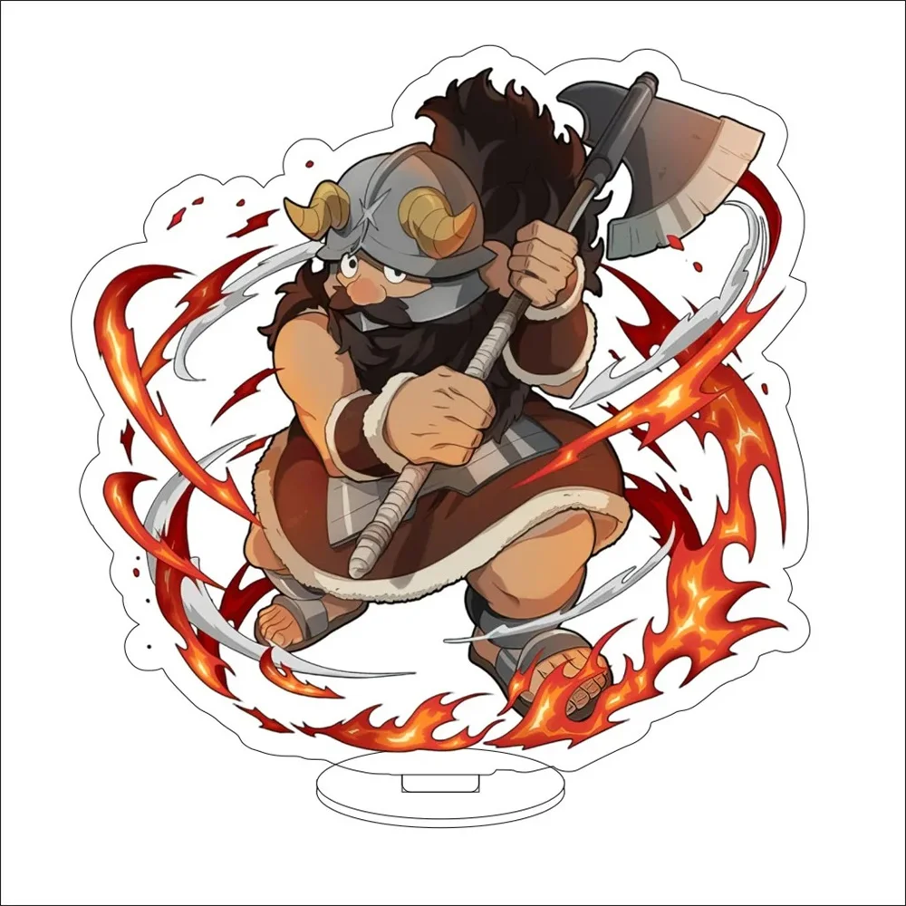 15CM Anime Acrylic Stand Cosplay Characters Ornament Accessories Delicious in Dungeon Goods Christmas Gifts