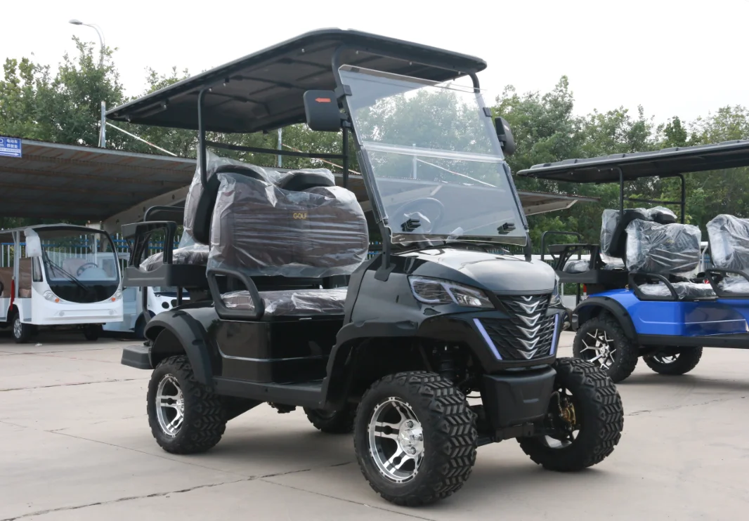 عربة جولف كهربائية ذات 6 مقاعد بسعر المصنع رخيصة الثمن #2