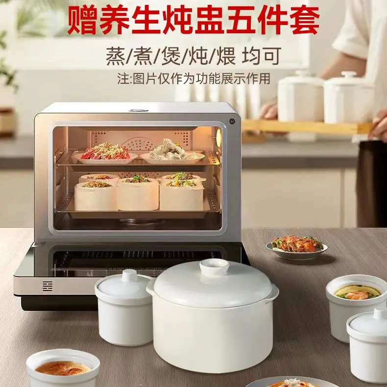 Multifuncional vapor e máquina de cozimento doméstico inteligente cozimento frigideira elétrica forno microondas grande capacidade