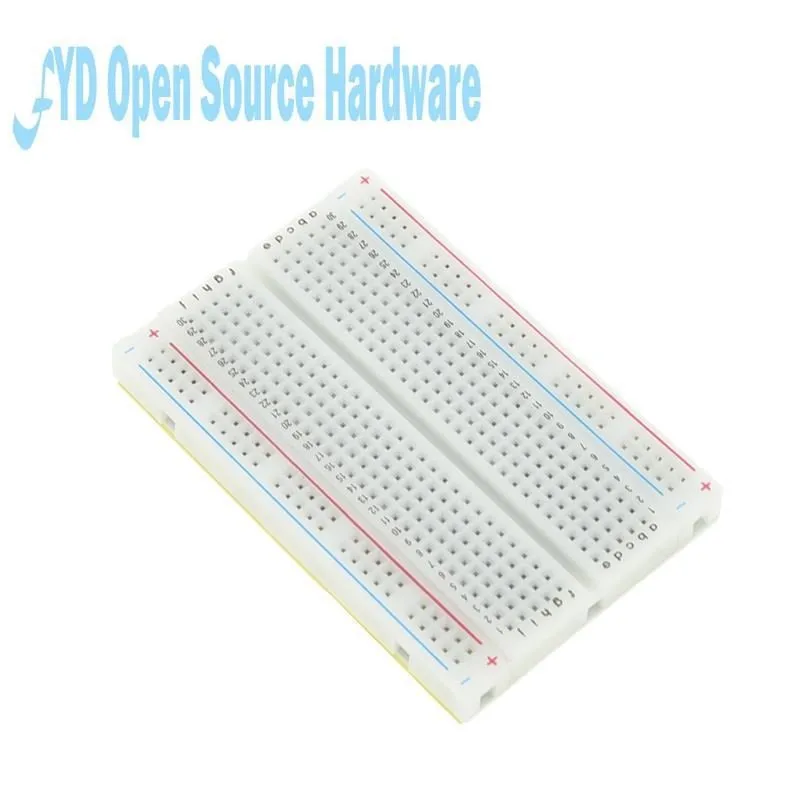 1pcs Quality Mini Bread Board / Breadboard 8.5CM X 5.5CM 400 Holes