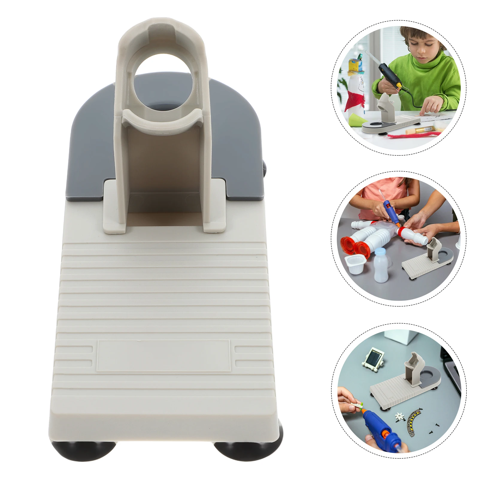 

2pcs Melt Base Holder For Hot Glue Tool Fixing Rack Stand Storage Organizer Safe Household Craft Tool Storage Rack Hot