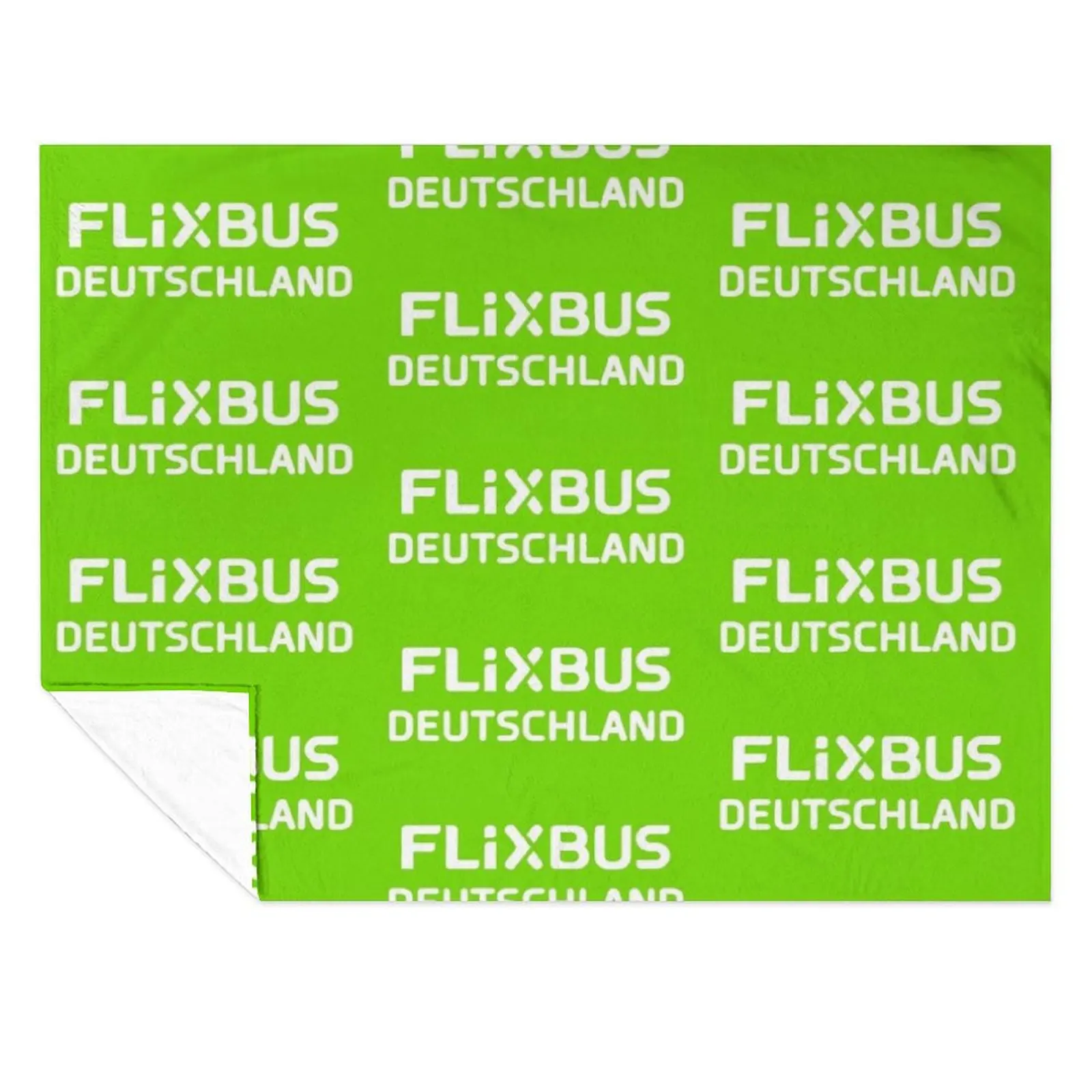 

Flixbus Throw Blanket Thermal Picnic valentine gift ideas Moving Blankets