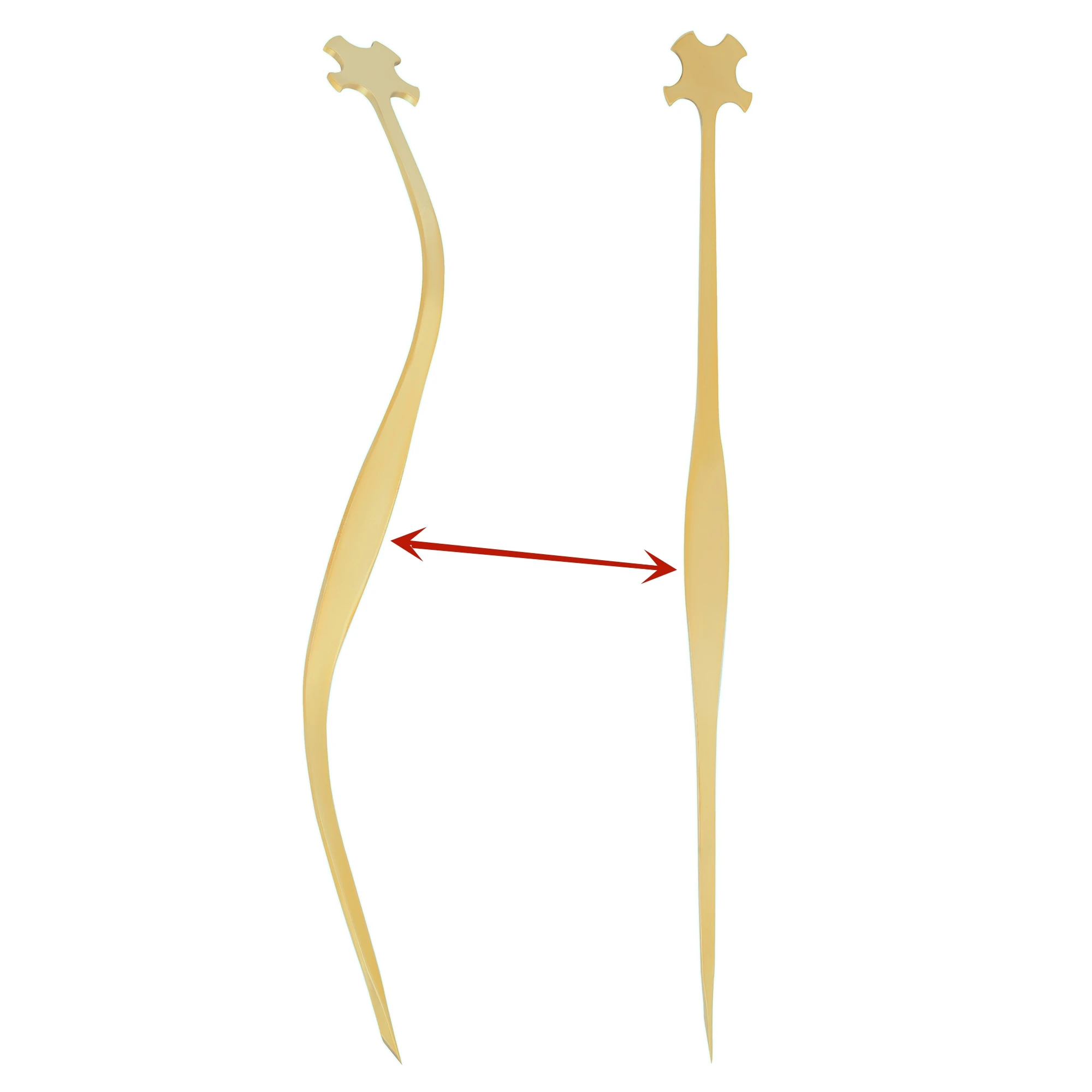 Outil de tige de son de violon en cuivre pur, jauge de son de basse, pince de récupération de mesure, installation et réparation de setter, vibro,