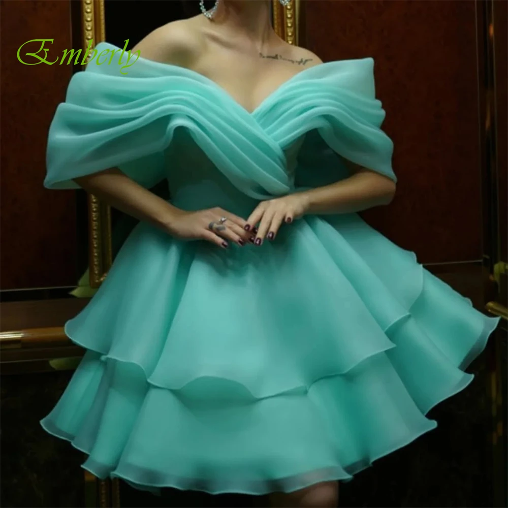 Vestido de noche personalizado con cuello en V y hombros descubiertos, vestido clásico de tul sin mangas con cordones en la espalda, vestidos de fiesta para graduación para mujer