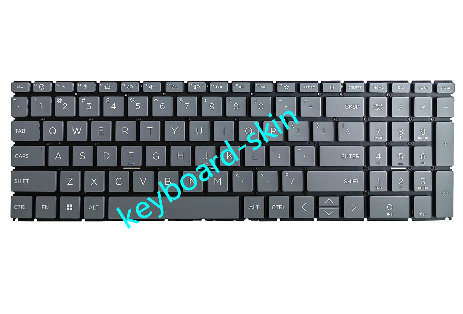 New gray US backlit Keyboard for HP 15-FC 15-FD 15t-fc 15t-fd TPN-Q287 TPN-Q286 15-fd0xxx 15-fc0037wm 15-fd0083wm laptop